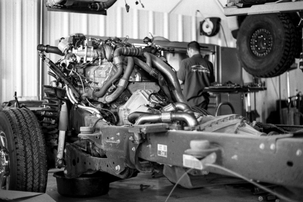 Engine repair at Sign It Drive It Service
