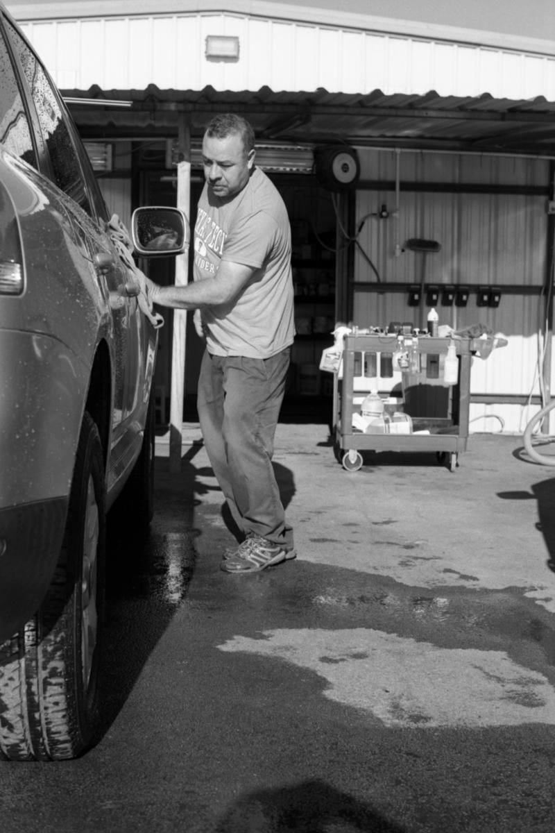 Exterior hand wash