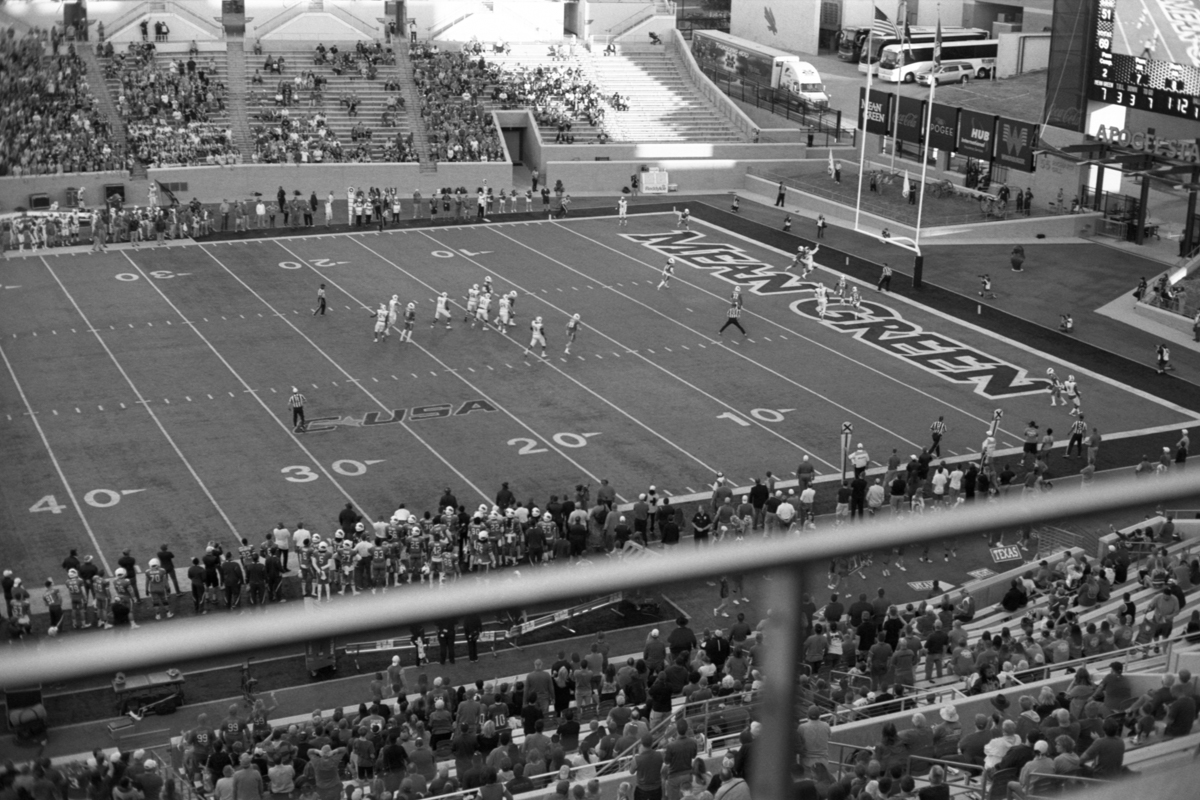 UNT Mean Green Stadium — proud Denton community member